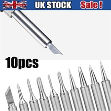 10 Pack Solder Soldering Iron Tips Standard Size Accessories Electrical 900M-T