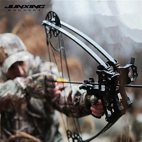 Dual-use Triangle Archery Compound Bow Catapult Bowfishing Steel Ball Hunting - Picture 5 of 28