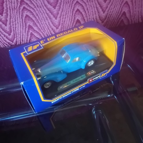 3X BURAGO IP BUGATTI ATLANTIC 1936 JAGUAR XK 1948 BUGATTI TYPE 55 1932 BOX - Imagen 2 de 14
