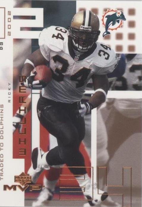 2002 Upper Deck MVP - Ricky Williams #124 for sale online | eBay