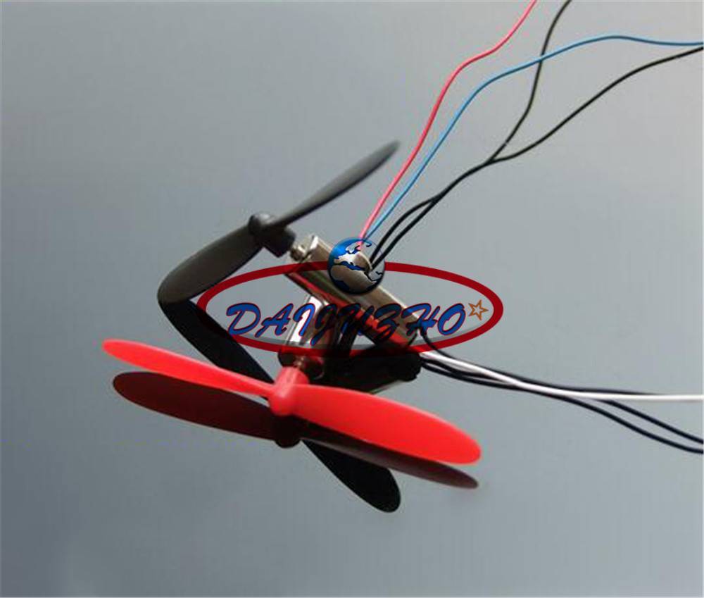 Mini Model Helicopter Coreless DC Motor with Propeller Mp 2P