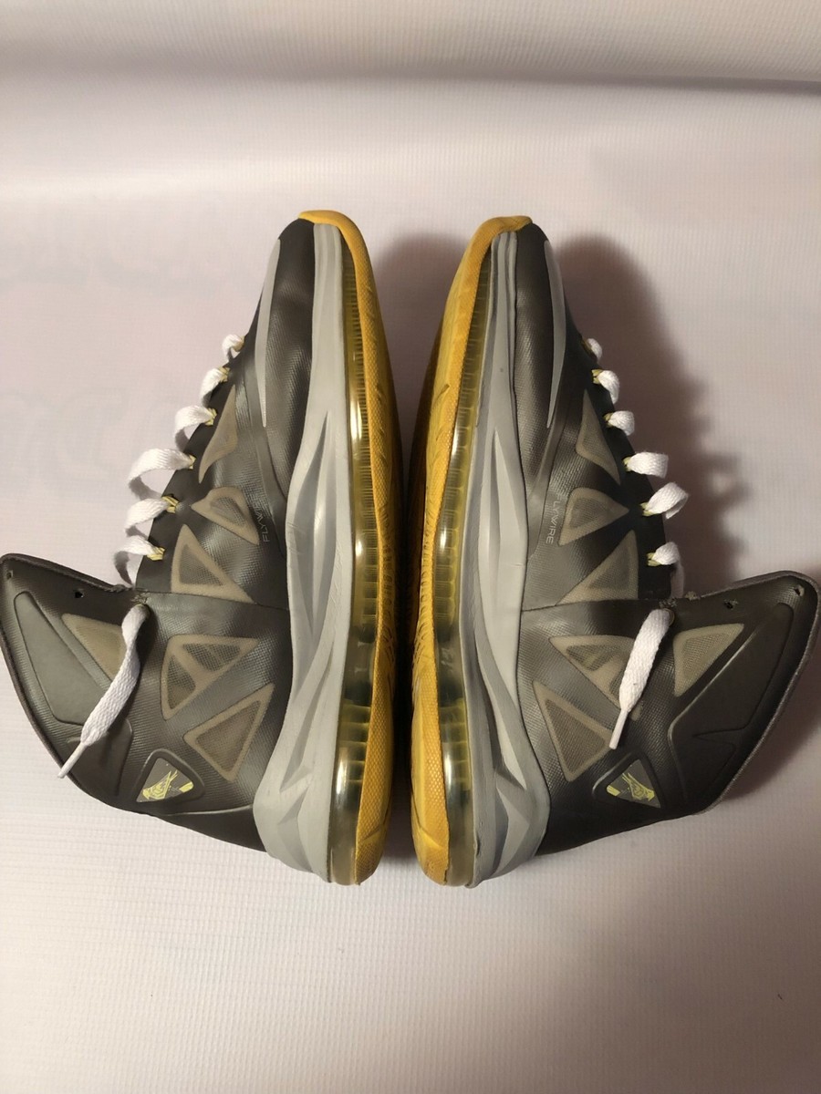 Size 11.5 - Nike LeBron 10 Yellow Diamond for sale online | eBay