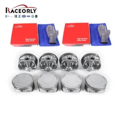 RACEORLY 8x Pistons Rings Set For Range Rover / Sport Discovery3 4.4L 448PN