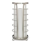 Nickel Toilet Paper Holder, Freestanding Bathroom Tissue Organizer