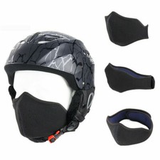 Winter Cold Weather Ski Mask for Men Women Fleece Windproof Half Face Mask Black