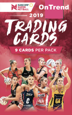 10 x Tap N Play 2019 Suncorp Super Netball Trading Card Packs Tap N ...