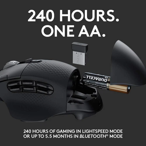 Logitech G604 Lightspeed Wireless Gaming Mouse - Picture 6 of 8