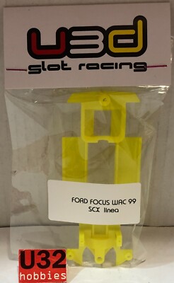 U3D Chassis 3D Ford Focus WRC 99 In Linie Scalextric