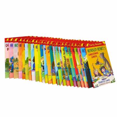Horrid Henry Early Reader Set 25 Books Collection Box Set by F