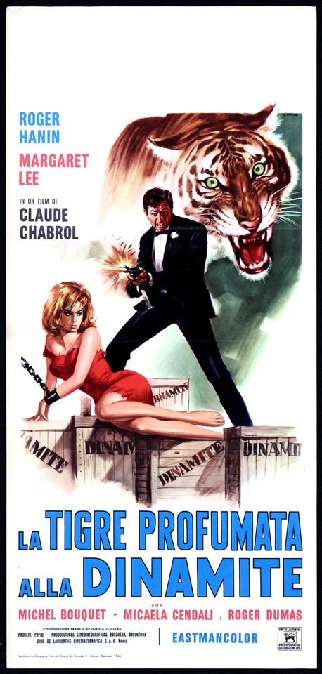 Locandina di LA TIGRE PROFUMATA ALLA DINAMITE (1965)