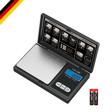 Tragfähige Edelstahl Taschenwaage 500g – Digitale Waage für Schmuck & Kaffee
