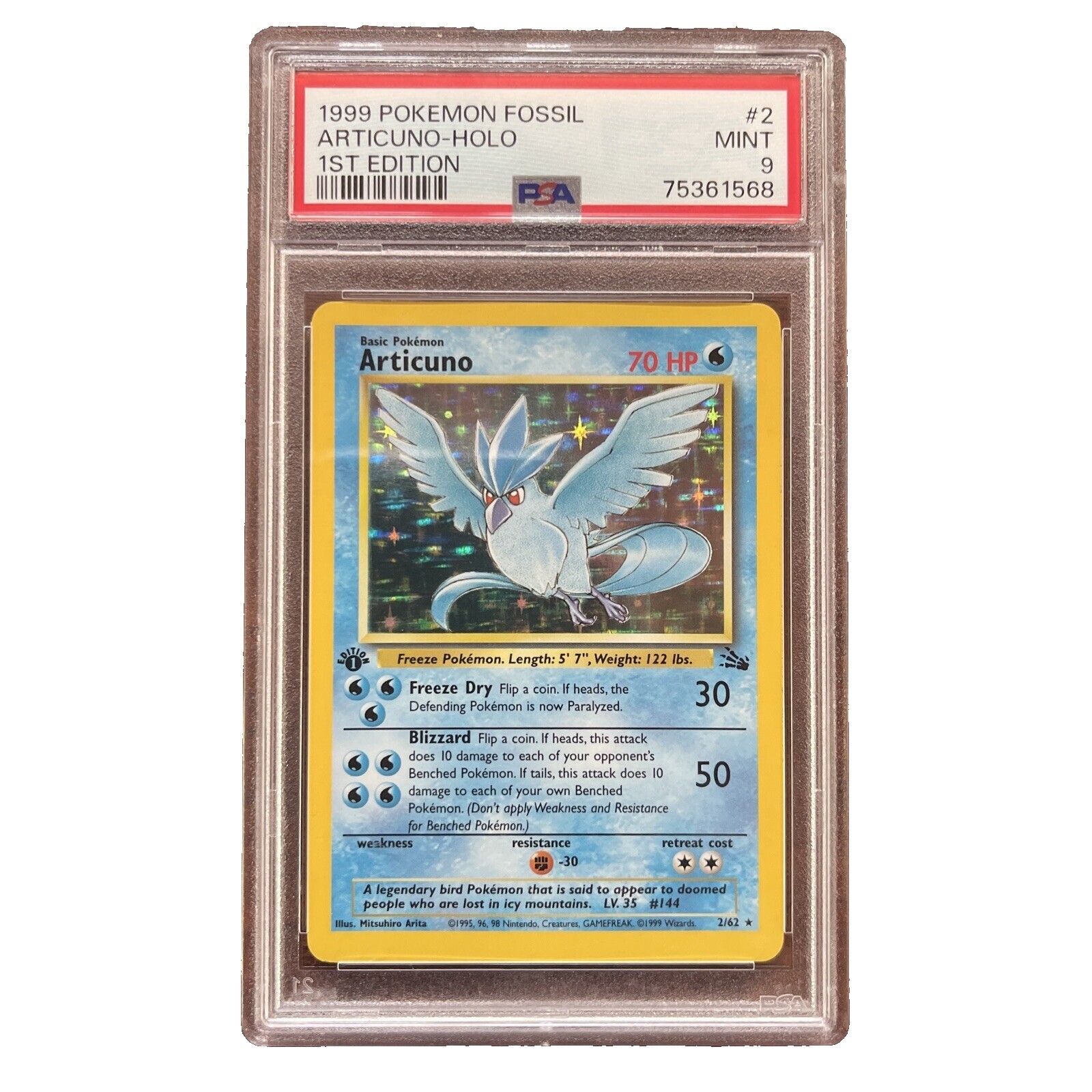 articuno pokemon card ebay Articuno Fossil Holo