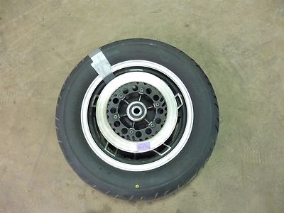 1985 Yamaha V-Max VMX1200 Y562. rear wheel rim 15in with rotor | eBay