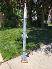 AMRAAM Flying Model Rocket Kit 42" tall, 2" Diameter, 29mm motor mount.