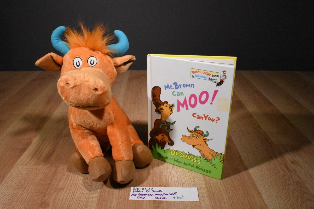 Kohl's Dr Seuss Mr. Brown Can Moo ,Can You 