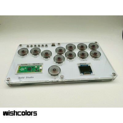 Solid Studio Fight Stick Arcade Controller for Hitbox KOF and Street Fighter 6