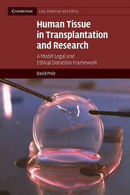Human Tissue in Transplantation and Research Price Paperback 9780521709545
