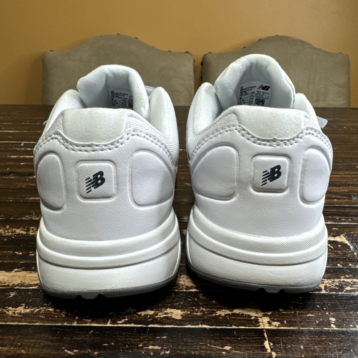 New Balance 813 White Men\'s Casual Hook and Loop Strap Sneakers MW813HWT Size 9 New Balance 813 White - MW813 | eBay main image 4