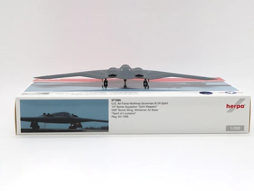 new 1/200 Louisiana Spirit B-2A Stealth Strategic Bomber Model Aircraft Toys - Picture 8 of 9