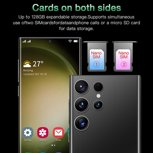 2024 New S23 Ultra 5G Unlocked Cellphone 7.3in 8GB+256GB Dual Sim Unlocked Phone - 第 8/24 張圖片