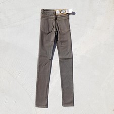 Cheap Monday Skinny Jeans Mens Size 24" Over Dye Brown Long Trouser Pants Denim
