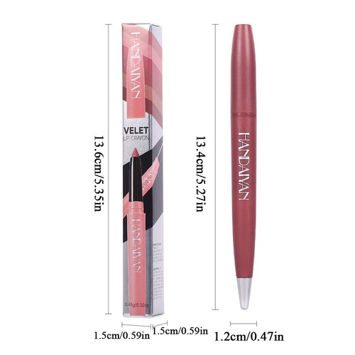 3 / 1Pcs Micoblading Matte Lip Lip Long Lonble / Lippenstift Lippenstift | ≌ - Picture 2 of 25