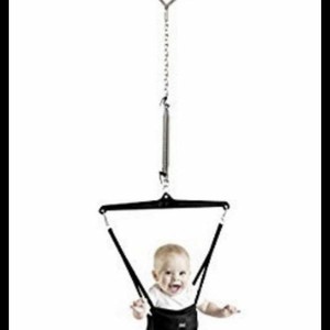 Open Box Original Black Jolly Jumper Exerciser With Door Clamp Ebay