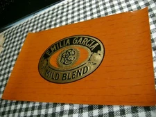 EMILIA GARCIA-VINTAGE INNER CIGAR BOX -EMBOSSED LABEL