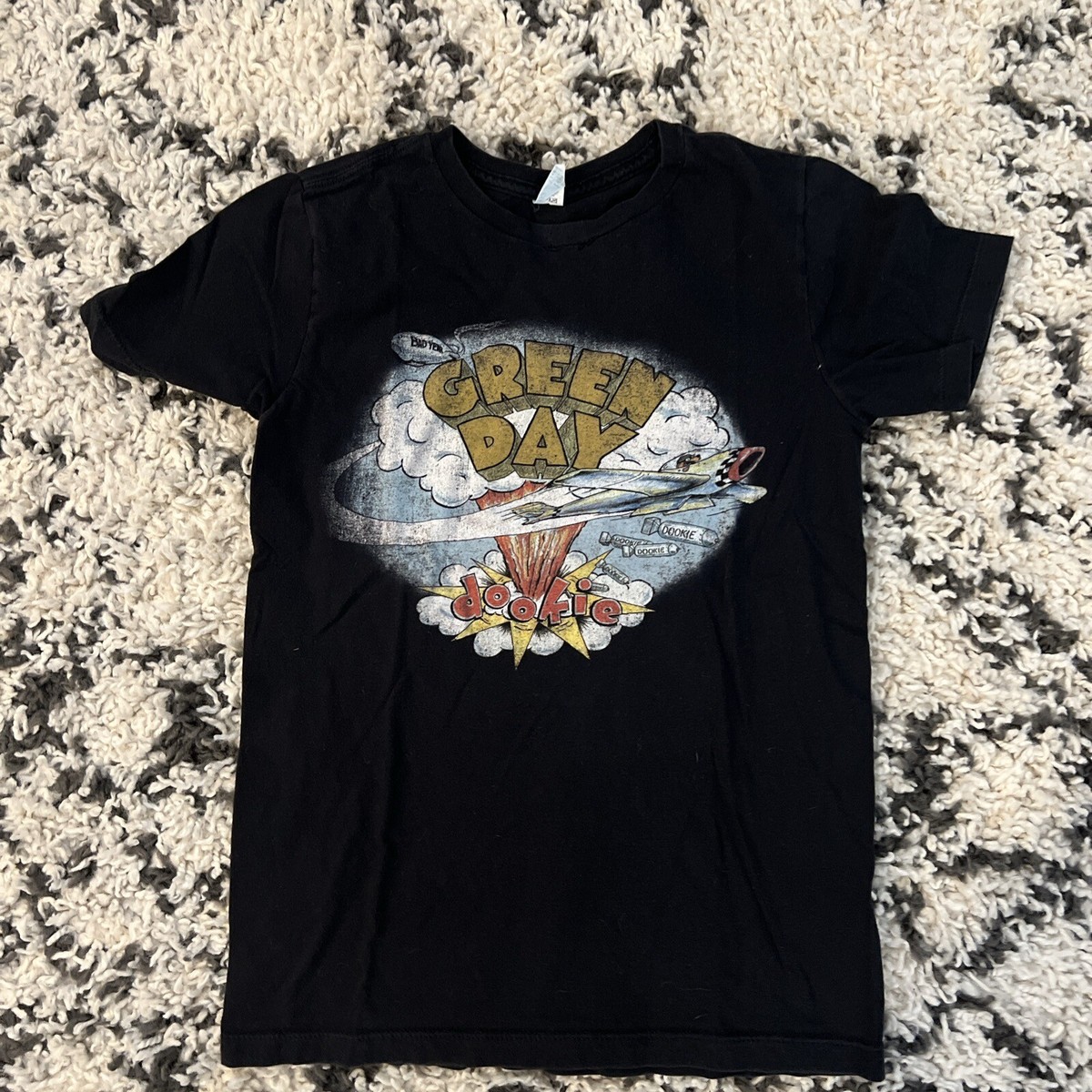 Vintage 90's Green Day Dookie T-shirt Sz XSm | eBay