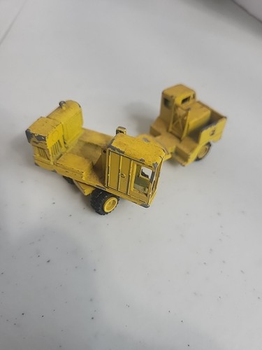 Vintage Gradall Bagger LKW N 521 Mercury Little Toys Scale Diecast Italien - Bild 5 von 8