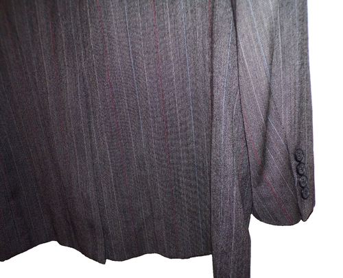 Kuppenheimer Premier Edition Men's lined blazer Suit multi color striped 42 Br - Picture 6 of 6