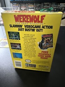 Werewolf The Last Warrior Nintendo NES Video Game Complete CIB
