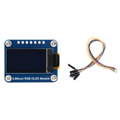 0.96-RGB OLED Display Module, 64X 128 Resolution, SPI Interface, Ein1960-