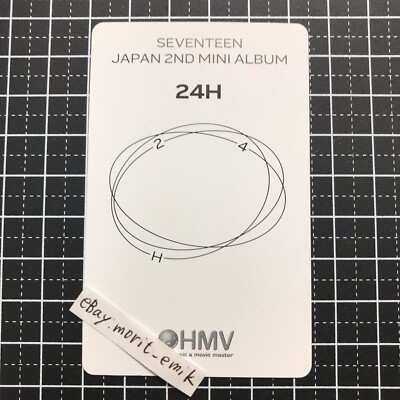 JUN SEVENTEEN 24H HMV JAPAN limited 2ND MINI ALBUM Official photo