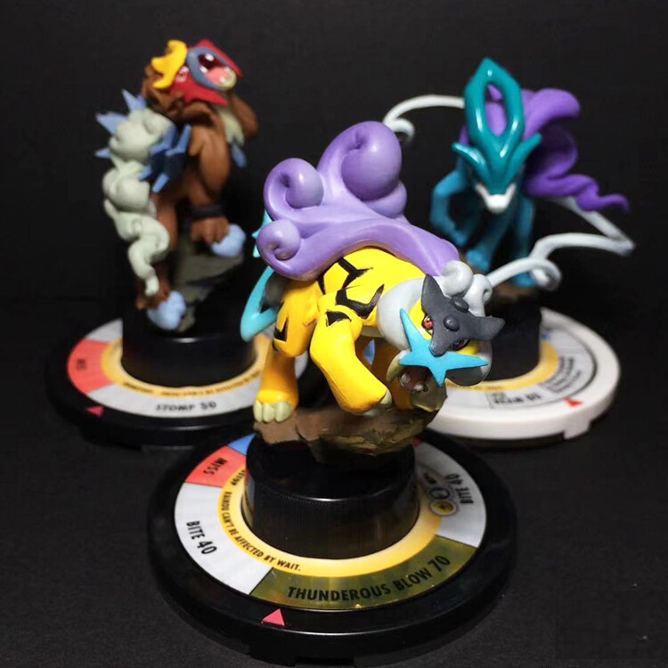 ポケモントレイン　フィギュア 3pcs Nintendo Trading Figure Game Next Quest TFG Limited edition
