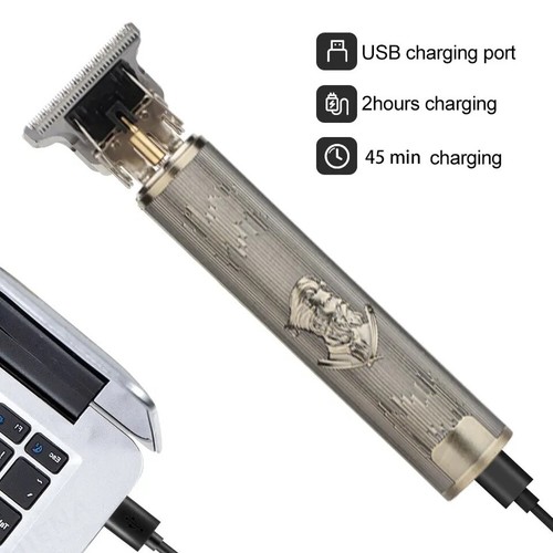 Taglia Capelli Professionale Regola Barba Rasoio Potente Oro Elettrico Vintage h - Foto 1 di 9