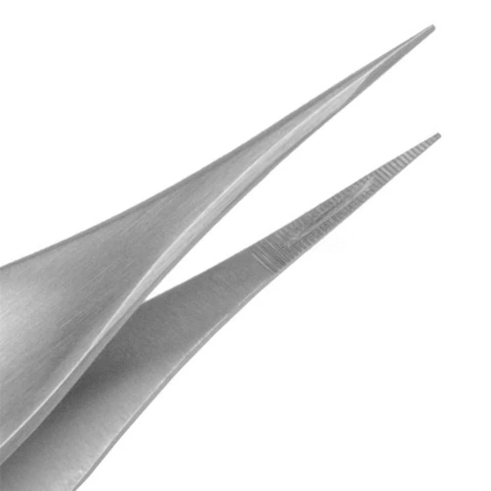 Set First Aid Tweezers - Sliver Tweezers - Tick Pliers - 3 Piece - Stainless Steel - Image 3 of 4