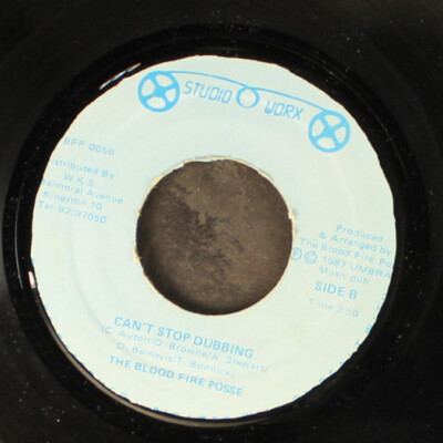 BLOOD FIRE POSSE: can't stop rocking tonight / can't stop