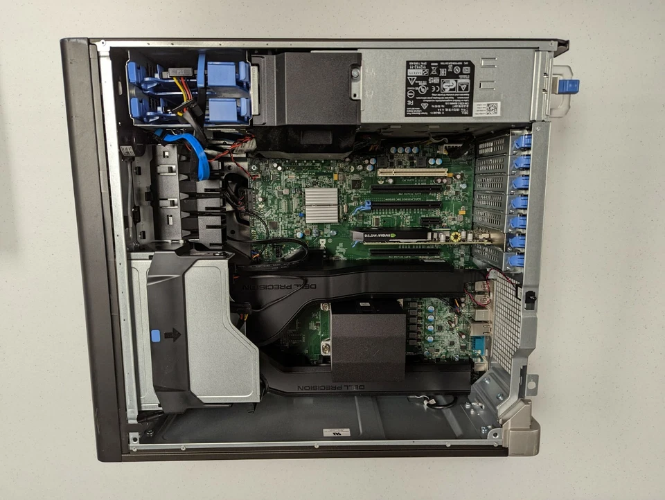 Dell Precision T5810 Workstation | W7Pro, 250gb HDD, E5-1603 v3, 16GB, NVS 510 - Image 3 of 4