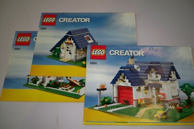 Lego Bauanleitung, 5891, Creator, Haus mit Garage** (S-36, A-33)
