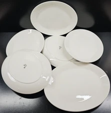 (6) Steelite Simplicity White 11" Oval Serving Platters 2012 Restaurant Ware Lot