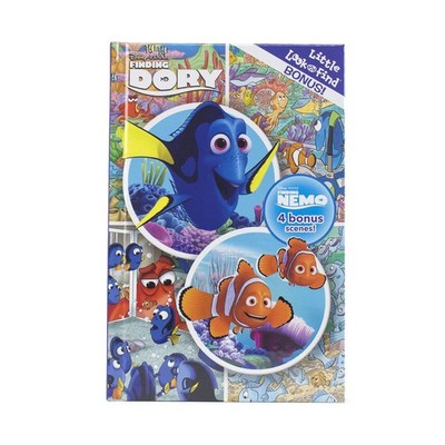 Disney Pixar - Finding Dory Little and Finding Nemo Little Look and Find Bon...