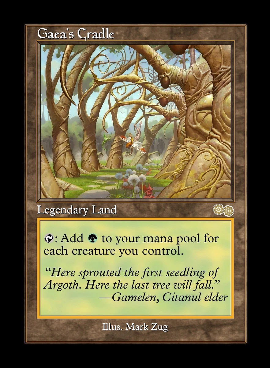 Gaea's Cradle 4枚セット Preços baixos em Gaea's Cradle Magic: The Gathering Jogos de