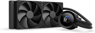 Kraken plus 240   AIO CPU Liquid Cooler   240Mm Radiator   2 X F120P Fans   Cust