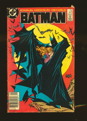 Batman # 423 Erstdruck Kiosk - Klassiker Todd McFarlane Cover Guter Zustand