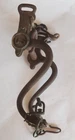 Antique US Calvary Horse bit Civil War Era 1859 Brass US emblem Military
