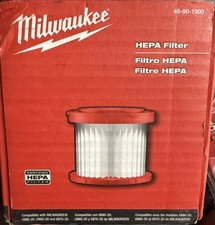 Milwaukee HEPA Wet/Dry Filter 49-90-1900 for Milwaukee Cordless Vacuums