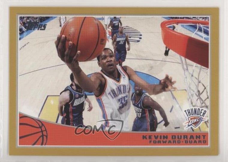 2009-10 Topps Gold 648/2009 Kevin Durant #211