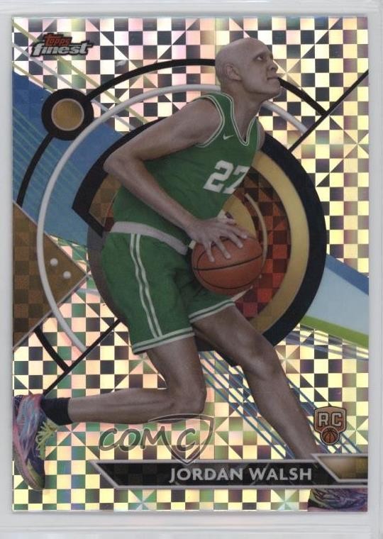 2023 Topps Finest Common Checkerboard Refractor Jordan Walsh #99 Rookie RC 1s8