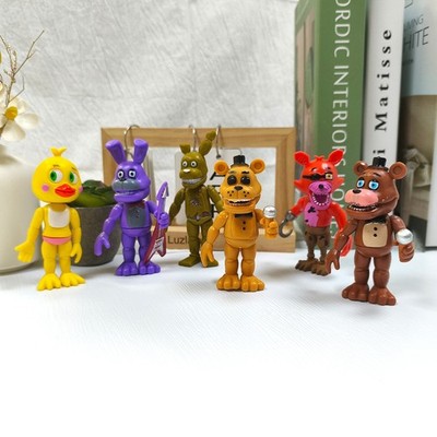 6x Five Nights at Freddy's Actionfiguren (FNAF) Sammelfiguren Spielzeug Geschenk
